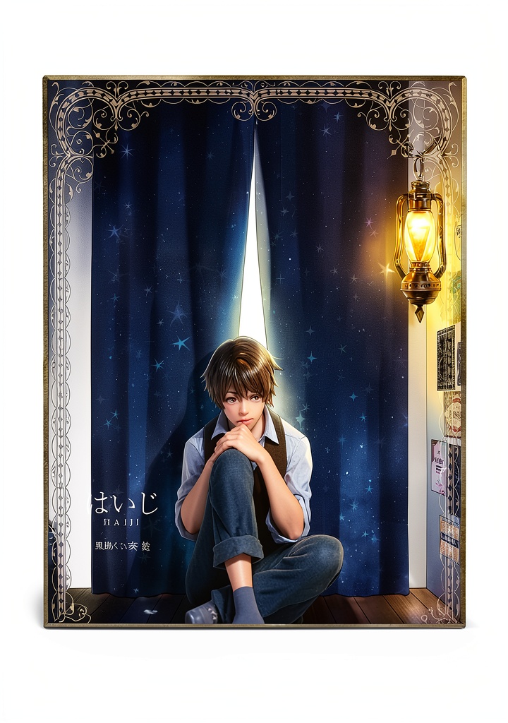 'Japanese fantasy romance ebook cover on Kindle device'