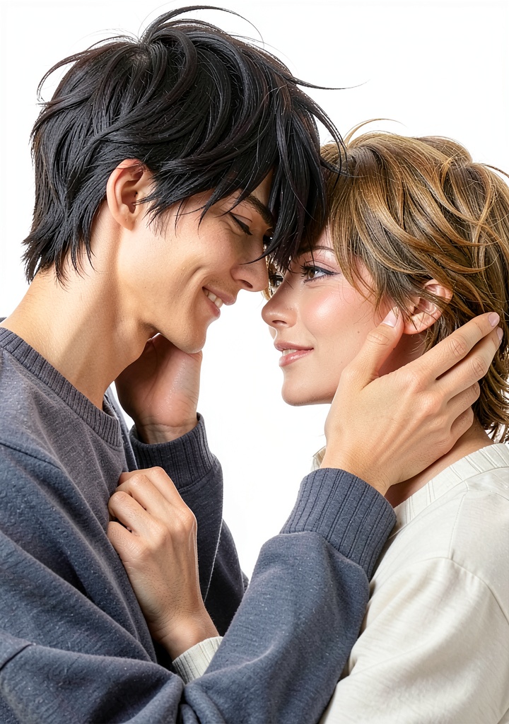 Japanese romance ebook cover showing Beta Omega series design