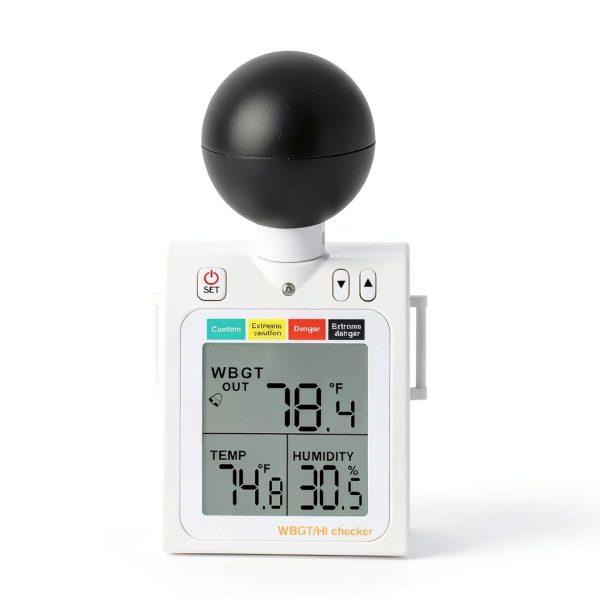 DANOPLUS WBGT Thermometer Heat Stress Meter Alarm Function-1