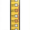 Thermolabel Temperature Indicators Plastic Rectangular 16-0