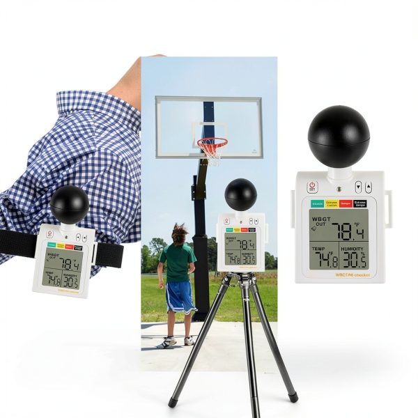 DANOPLUS WBGT Thermometer Heat Stress Meter Alarm Function-6