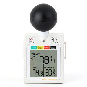 DANOPLUS WBGT Thermometer Heat Stress Meter Alarm Function-0