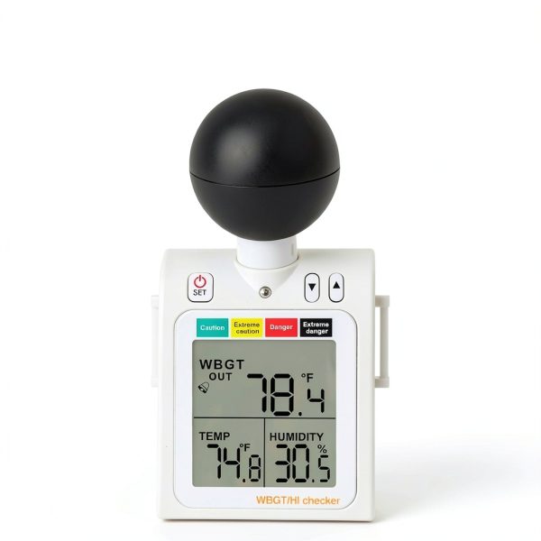 DANOPLUS WBGT Thermometer Heat Stress Meter Alarm Function-2