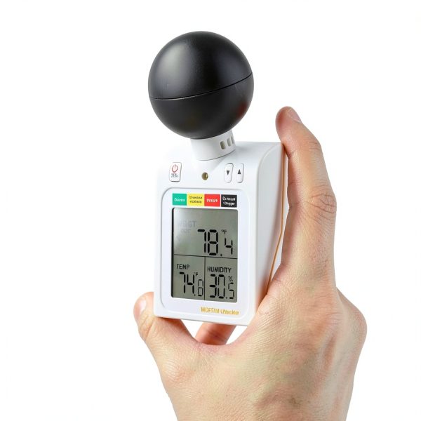 DANOPLUS WBGT Thermometer Heat Stress Meter Alarm Function-8