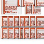 Dishwasher Temperature Strips Relaxweex 24 Pack-0