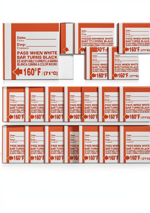 Dishwasher Temperature Strips Relaxweex 24 Pack-0