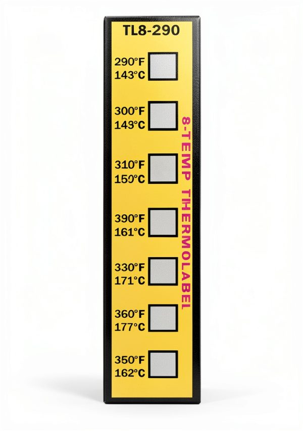 Thermolabel Temperature Labels White Plastic Rectangular-0