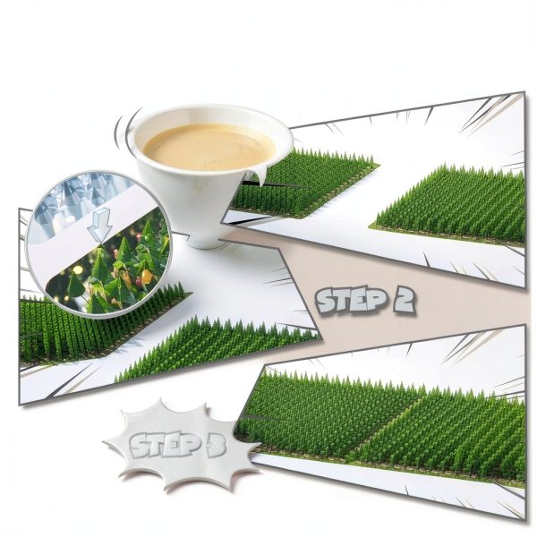 Ohlela Cat Repellent Mat 16x13 Inch Clear Plastic Outdoor Deterrent-5