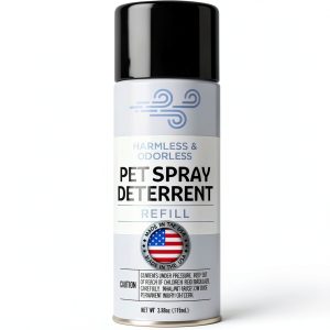 Berkland Cat Repellent Refill 3‑Pack – Non‑Toxic Air Burst-0
