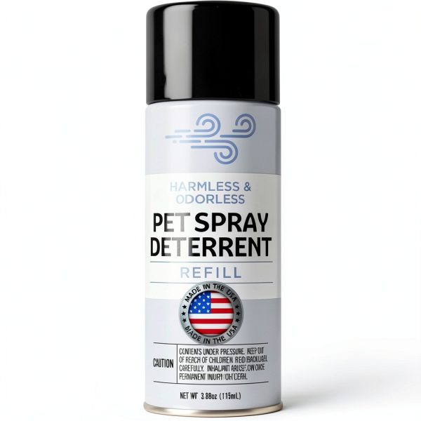 Berkland Cat Repellent Refill 3‑Pack – Non‑Toxic Air Burst-0