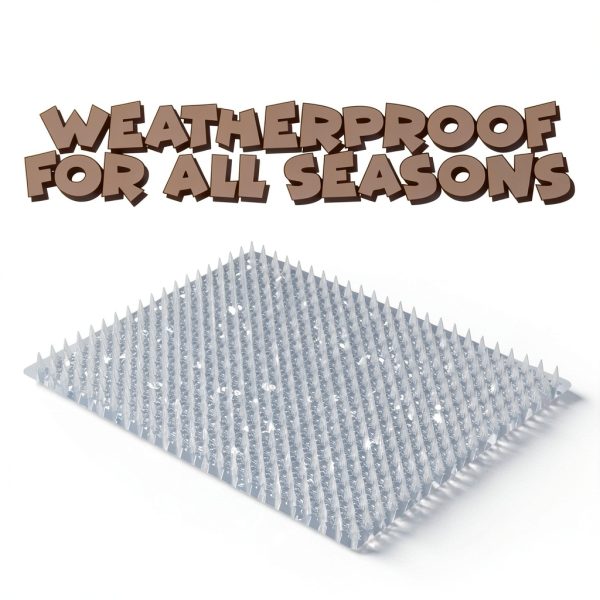 Ohlela Cat Repellent Mat 16x13 Inch Clear Plastic Outdoor Deterrent-6