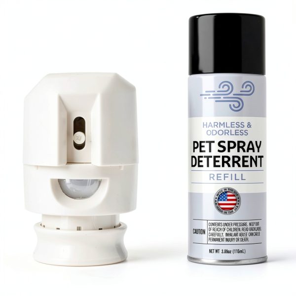 Berkland Cat Repellent Refill 3‑Pack – Non‑Toxic Air Burst-4