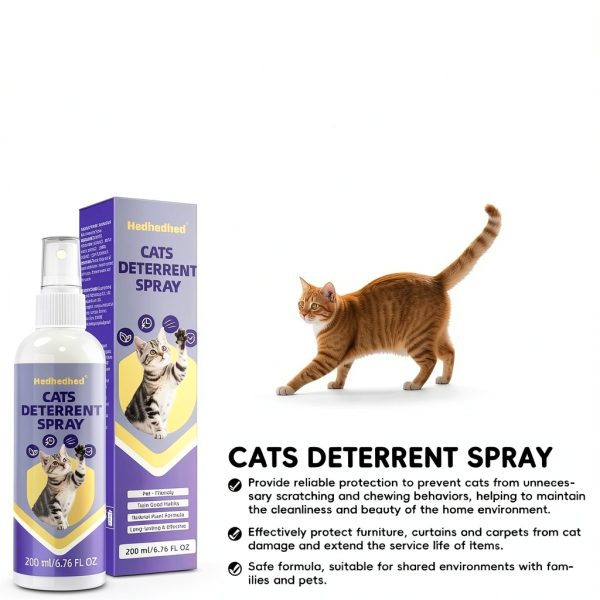 Hedhedhed Cat Deterrent Spray MPW2.0 Furniture & Garden Repellent-6