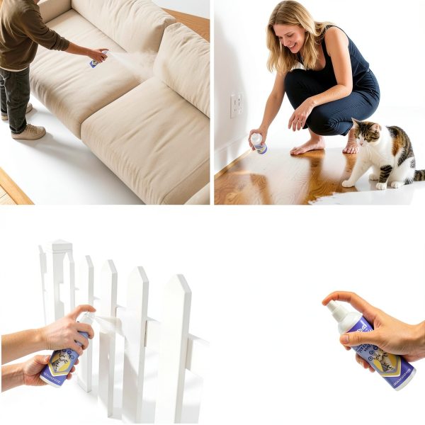 Hedhedhed Cat Deterrent Spray MPW2.0 Furniture & Garden Repellent-5