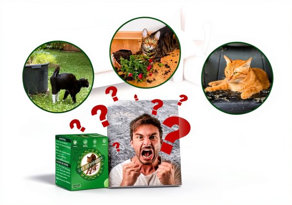 Cat Deterrent Outdoor VITAFOR Peppermint Oil Balls 10 Pack Green-2