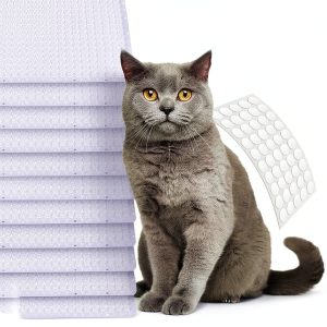 Petfolio Scat Mat 12-Pack 16x13 Inch Cat Repellent Uneven Spikes-0