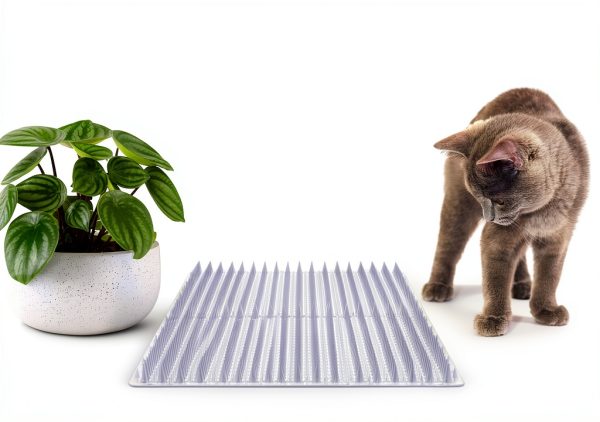 Petfolio Scat Mat 12-Pack 16x13 Inch Cat Repellent Uneven Spikes-2