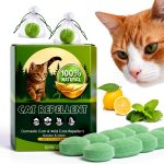 Cat Deterrent Callmynm 10 Pack Peppermint Lemon Natural Balls-0