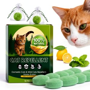 Cat Deterrent Callmynm 10 Pack Peppermint Lemon Natural Balls-0
