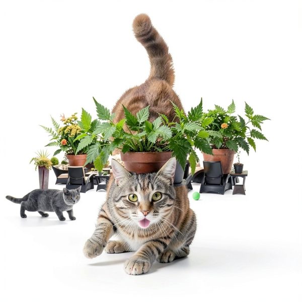 Cat Deterrent Outdoor VITAFOR Peppermint Oil Balls 10 Pack Green-5