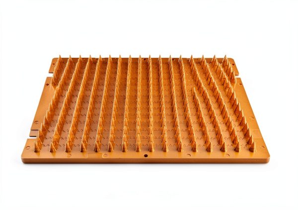 Scat Mat for Cats 16 x 13 Inch, 10 Pack Cat Deterrent Mat Outdoor Indoor, Cat Spikes with 50 Stickers-2