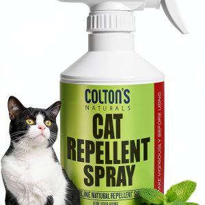 Cat Repellent Spray by Coltons Naturals 32 OZ Outdoor Indoor Organic-0