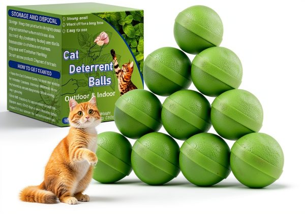 Cat Deterrent Outdoor Natural Peppermint Oil Shenzhen Yishun 10 Pack-0