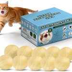 Cat Repellent 10Pack Outdoor Indoor Natural Essential Oil Balls by QQV-0
