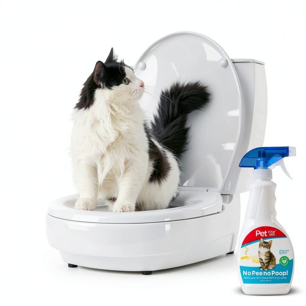 No Pee No Poop Cat Potty Training Spray PetYourPet Non Toxic 16 Fl Oz-1