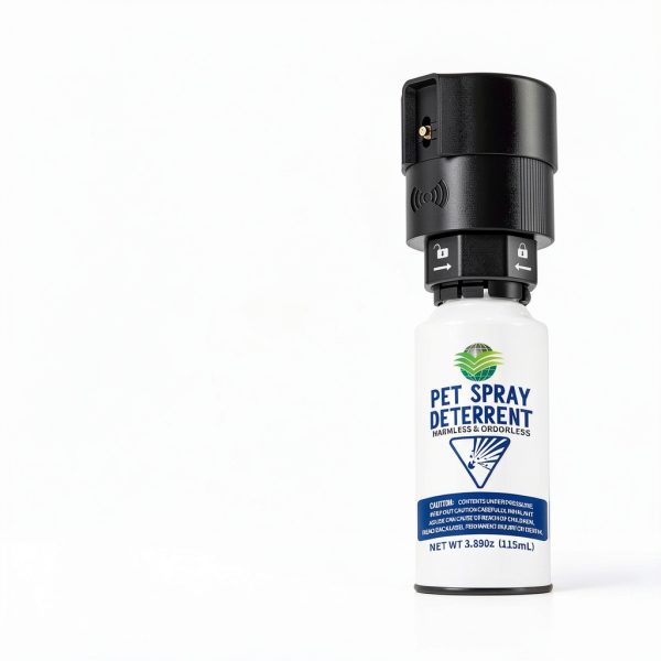 Cat Spray Deterrent System by diloqio Motion‑Activated Black Spray-5