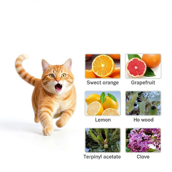 Cat Repellent 10Pack Outdoor Indoor Natural Essential Oil Balls by QQV-1