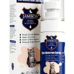 Cat Deterrent Spray JAMBOS Blue M Indoor Outdoor Natural Anti‑Scratch-0
