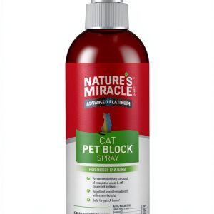 Nature's Miracle Platinum Cat Repellent Spray 8oz Indoor Training-0