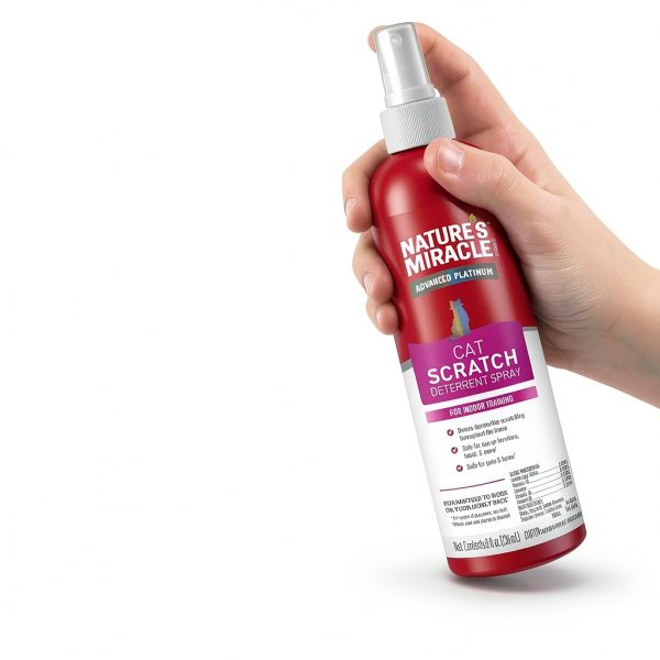 Cat Scratch Deterrent Spray by Nature's Miracle Advanced Platinum 8oz-4
