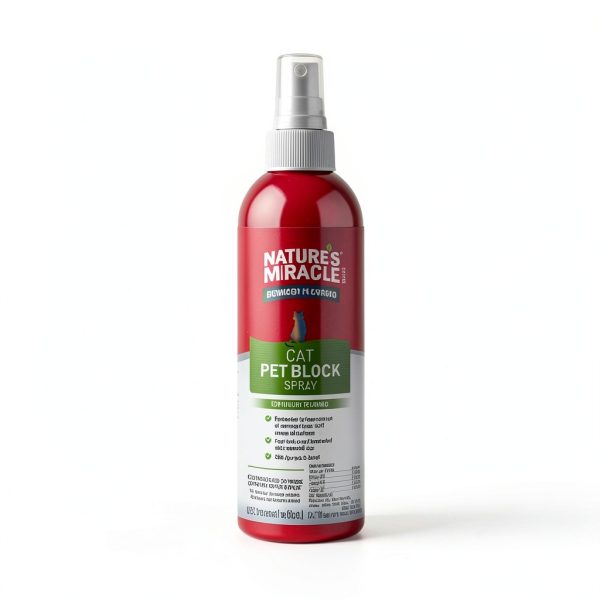 Nature's Miracle Platinum Cat Repellent Spray 8oz Indoor Training-5