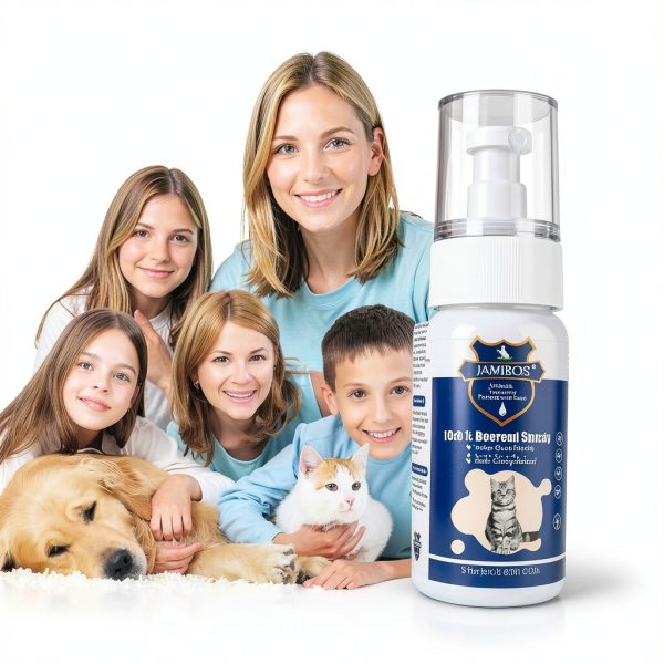 Cat Deterrent Spray JAMBOS Blue M Indoor Outdoor Natural Anti‑Scratch-2