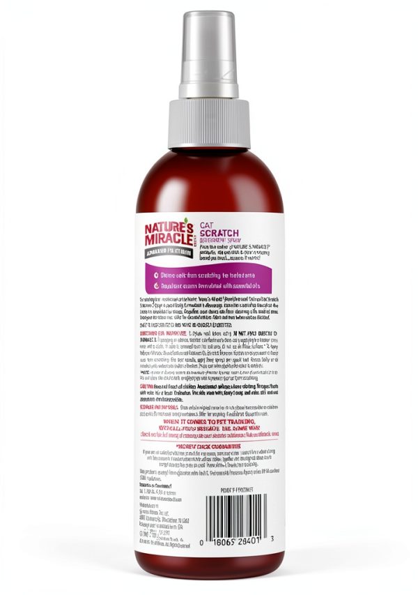 Cat Scratch Deterrent Spray by Nature's Miracle Advanced Platinum 8oz-1