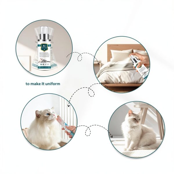 Advanced Cat Deterrent Spray LONPAL Natural Citrus Repellent Green M-5