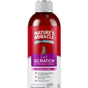 Cat Scratch Deterrent Spray by Nature's Miracle Advanced Platinum 8oz-0